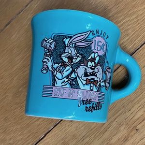 Fiesta teal Loony Tunes Coffee Mug